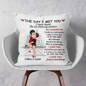 I Love You Forever And Always - Doll Couple Personalized Pillow