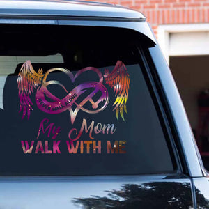 Family Never Walk Alone Wing Memorial Decal